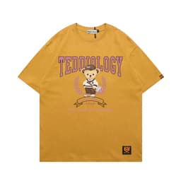 Áo Thun 3157 Phom Rộng HY KOREA Vải Cotton 65/35 Co giãn Phù Hợp Nam Nữ Từ 35 Tới 80kg 6