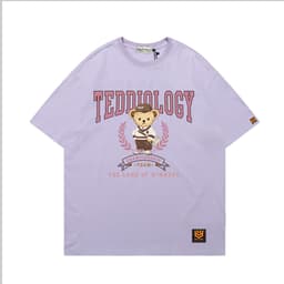 Áo Thun 3157 Phom Rộng HY KOREA Vải Cotton 65/35 Co giãn Phù Hợp Nam Nữ Từ 35 Tới 80kg 7