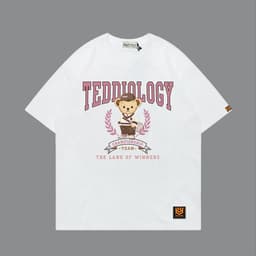 Áo Thun 3157 Phom Rộng HY KOREA Vải Cotton 65/35 Co giãn Phù Hợp Nam Nữ Từ 35 Tới 80kg 8