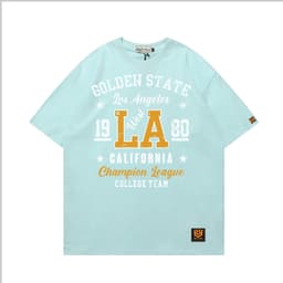 Áo Thun 3085 Phom Rộng HY KOREA Vải Cotton 65/35 Co giãn Phù Hợp Nam Nữ Từ 35 Tới 80kg 2