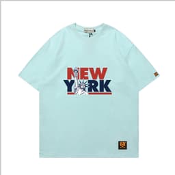 Áo Thun 2835 Phom Rộng HY KOREA Vải Cotton 65/35 Co giãn Phù Hợp Nam Nữ Từ 35 Tới 80kg 2