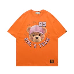 Áo Thun 2661 Phom Rộng HY KOREA Vải Cotton 65/35 Co giãn Phù Hợp Nam Nữ Từ 35 Tới 80kg 3