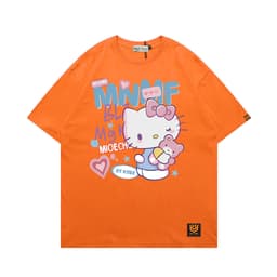 Áo Thun 3062 Phom Rộng HY KOREA Vải Cotton 65/35 Co giãn Phù Hợp Nam Nữ Từ 35 Tới 80kg 4