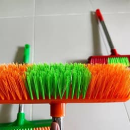 Chổi Chà Sàn, Chà Rêu Cán inox Cước Cứng Giúp Chà Nhà Tắm, Chà Rêu Dễ Dàng 3