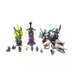 [ Có Sẵn ] Đồ chơi mô hình xếp hình nhân vật season 1 rồng 4 đầu Epic Dragon Battle - 959 pcs 3