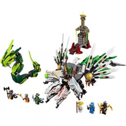 [ Có Sẵn ] Đồ chơi mô hình xếp hình nhân vật season 1 rồng 4 đầu Epic Dragon Battle - 959 pcs 2