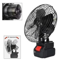 Quạt Tích Điện Lồng Sắt, Dùng Pin Lithium 14.4V - 21V 10 Cell, Tặng Kèm Pin & Sạc, Dễ Dàng Gấp Gọn 1