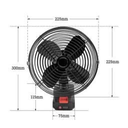 Quạt Tích Điện Lồng Sắt, Dùng Pin Lithium 14.4V - 21V 10 Cell, Tặng Kèm Pin & Sạc, Dễ Dàng Gấp Gọn 6