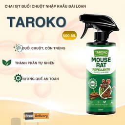 Dung Dịch Xịt Đuổi Chuột Thảo Mộc TAROKO 500ml – An Toàn, Đuổi Chuột Hiệu Quả Không Độc Hại 1