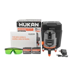 Máy Bắn Cos Cân Bằng Laser HUKAN G1-T11, 5 Tia Xanh LED Siêu Sáng - 2 Pin - Độ Chính Xác Cao 8