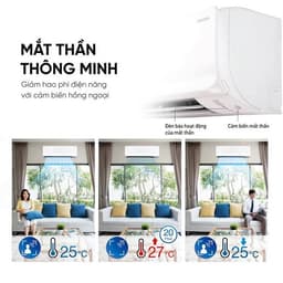 Điều Hòa Dakin 2 Chiều Inverter 9.000 BTU FTXV25QVMV - Bảo hành chính hãng 12 tháng - SX Thái Lan 4