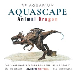 Limited I Layout Thuỷ Sinh Khủng Long Layout Dùng Trang Trí Bể Cá Thuỷ Sinh 30-40cm | RF Aquarium 1