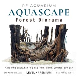 Layout Rừng Ver.14 | Layout Thuỷ Sinh Chế Tác Thủ Công | Nhiều Kích Thước Cho Bể Thuỷ Sinh | RF Aquarium 1