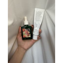 Combo Dưỡng Sáng + Mờ thâm , giảm mụn Serum Vitamin C Gentle 20% Dr.Althea 30ml + Kem dưỡng 345 Relief Dr.Althea 50g 2