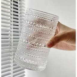Cốc Thuỷ Tinh Cao Cấp Hàng Loại 1 Hoạ Tiết Sang Trọng Thể Tích 440ml 2