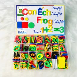 Bảng Nam Châm Chữ Số & Chữ Cái Song Ngữ 3IN1 (309 Chi Tiết) - Giúp Bé Học Tiếng Việt, Tiếng Anh và Toán 2