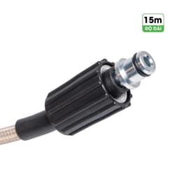 [15M] Dây rửa xe áp lực cao HUKAN G1-DR15, Chống ngập, Chống rò - Độ dài 15 mét - Đầu nối M22x1.5mm 5