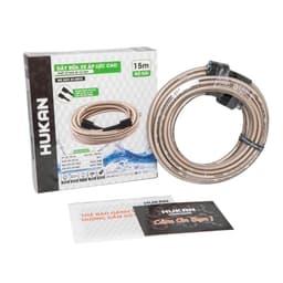 [15M] Dây rửa xe áp lực cao HUKAN G1-DR15, Chống ngập, Chống rò - Độ dài 15 mét - Đầu nối M22x1.5mm 7