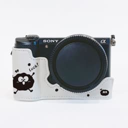 [SẴN] Case bao da Halfcase SONY A5000 A5100 Ốp da bảo vệ máy ảnh 6