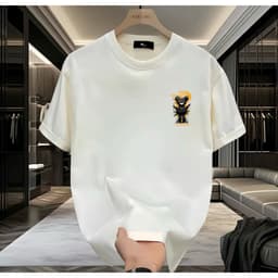 Áo Thun Unisex Nam Nữ in Hình THE VIOLENT Vàng Cotton 100% co giãn 4 chiều 1