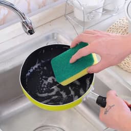 Combo Miếng Rửa Chén 3 Món – 1 Bọt Biển + 2 Búi Sắt Cọ Xoong Nồi, Rửa Bát Siêu Sạch Đánh Bay Dầu Mỡ 3