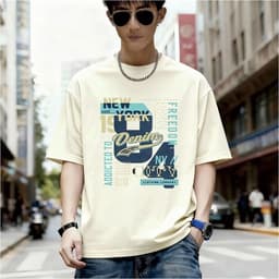 Áo Thun UNISEX Nam Nữ in Hình NEW YORK chất liệu cotton 100% co giãn 4 chiều 2