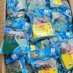 Combo Miếng Rửa Chén 3 Món – 1 Bọt Biển + 2 Búi Sắt Cọ Xoong Nồi, Rửa Bát Siêu Sạch Đánh Bay Dầu Mỡ 9