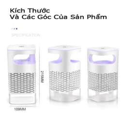 Đèn Bắt Muỗi , Đèn Thu Hút Côn Trùng Thông Minh Tự Động, Không Ồn, Không Mùi, Không Hoá Chất 5