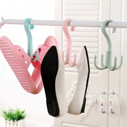 Móc treo đồ đa năng xoay 360 có 4 Chấu - 6 Chấu. Móc treo cà vạt, dây nịt đa năng xoay 360 độ 6