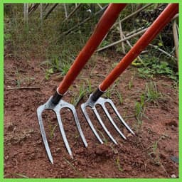 Cuốc thép 3,4 răng dày 8li, cuốc đất siêu cứng 7