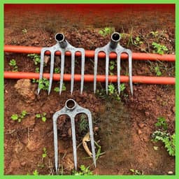 Cuốc thép 3,4 răng dày 8li, cuốc đất siêu cứng 6