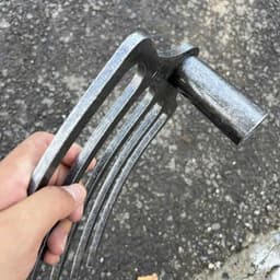 Cuốc thép 3,4 răng dày 8li, cuốc đất siêu cứng 8