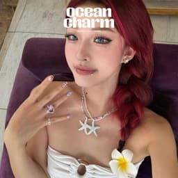 Vòng Cổ Ngôi Sao Biển Thời Trang - Quà Tặng Vibe Ocean Charm, Có Sẵn Giao Ngay, Phong Cách Hàn Quốc, Đẹp 1