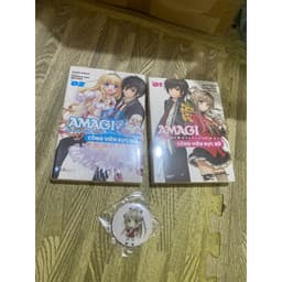 (seal+hh) Bộ 2q vở LN AMAGI Công Viên Rực Rỡ tập 1,2 nguyên seal kèm huy hiệu 2
