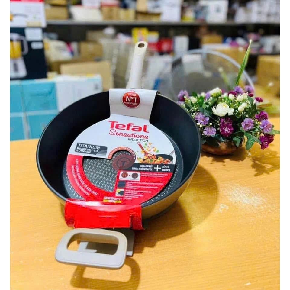 Chảo chiên sâu lòng Tefal Sensations H9109014 28 cm