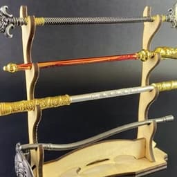 Kệ gỗ trưng bày mô hình 3