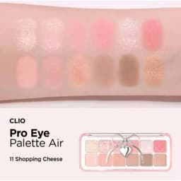 Bảng Phấn Mắt 12 Ô Clio Pro Eye Palette Air Chất Phấn Mịn Độ Bám Tốt Phù Hợp Nhiều Phong Cách Trang Điểm 4