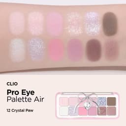 Bảng Phấn Mắt 12 Ô Clio Pro Eye Palette Air Chất Phấn Mịn Độ Bám Tốt Phù Hợp Nhiều Phong Cách Trang Điểm 5