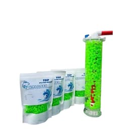 Hạt lọc Kaldnes màu xanh, đỏ, đen cao cấp - Vật liệu lọc kanet cho bể cá cảnh, hồ cá thủy sinh 6