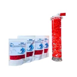 Hạt lọc Kaldnes màu xanh, đỏ, đen cao cấp - Vật liệu lọc kanet cho bể cá cảnh, hồ cá thủy sinh 5