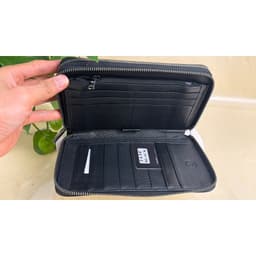 Ví nam cầm tay HT 213F- 2 Ngăn Khóa Kéo – Sang Trọng, Tiện Lợi, Nhiều Ngăn Đựng 2