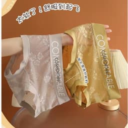 SET 5-10 quần lót nữ ren cạp cao Comfortable mềm mại thoáng mát Mẫu 1268 4