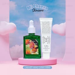 Combo Dưỡng Sáng + Mờ thâm , giảm mụn Serum Vitamin C Gentle 20% Dr.Althea 30ml + Kem dưỡng 345 Relief Dr.Althea 50g 1