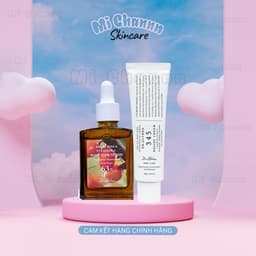 Combo Dưỡng Sáng + Mờ thâm , giảm mụn Serum Vitamin C Boosting 63% Dr.Althea 30ml + Kem dưỡng 345 Relief Dr.Althea 50g 1