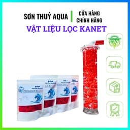 Hạt lọc Kaldnes màu xanh, đỏ, đen cao cấp - Vật liệu lọc kanet cho bể cá cảnh, hồ cá thủy sinh 1