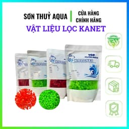 Hạt lọc Kaldnes màu xanh, đỏ, đen cao cấp - Vật liệu lọc kanet cho bể cá cảnh, hồ cá thủy sinh 2