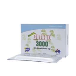 VIÊN UỐNG BỔ NÃO GINKGO 3000 NHẬP KHẨU ÚC-TĂNG CƯỜNG TRÍ NHỚ-GIẢM CĂNG THẲNG-CẢI THIỆN TUẦN HOÀN NÃO 3