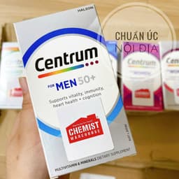 Vitamin tổng hợp Centrum Advance For Adults, Centrum Men, Centrum Women 50+ dành cho người lớn tuổi 100 viên chuẩn Úc 5