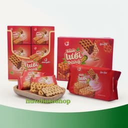 Bánh Lưới Vừng Gia Nhất Hộp Lớn – Giòn Tan Thơm Vừng, Bánh Ăn Vặt Cao Cấp, Hộp Quà Tặng Sang Trọng | Hutohutoshop 1