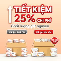 Giấy ăn rút  Đa Sắc Top Gia thùng 30 gói cao cấp 4 lớp dập vân 4D chắc chắn siêu dai, mềm mịn 2